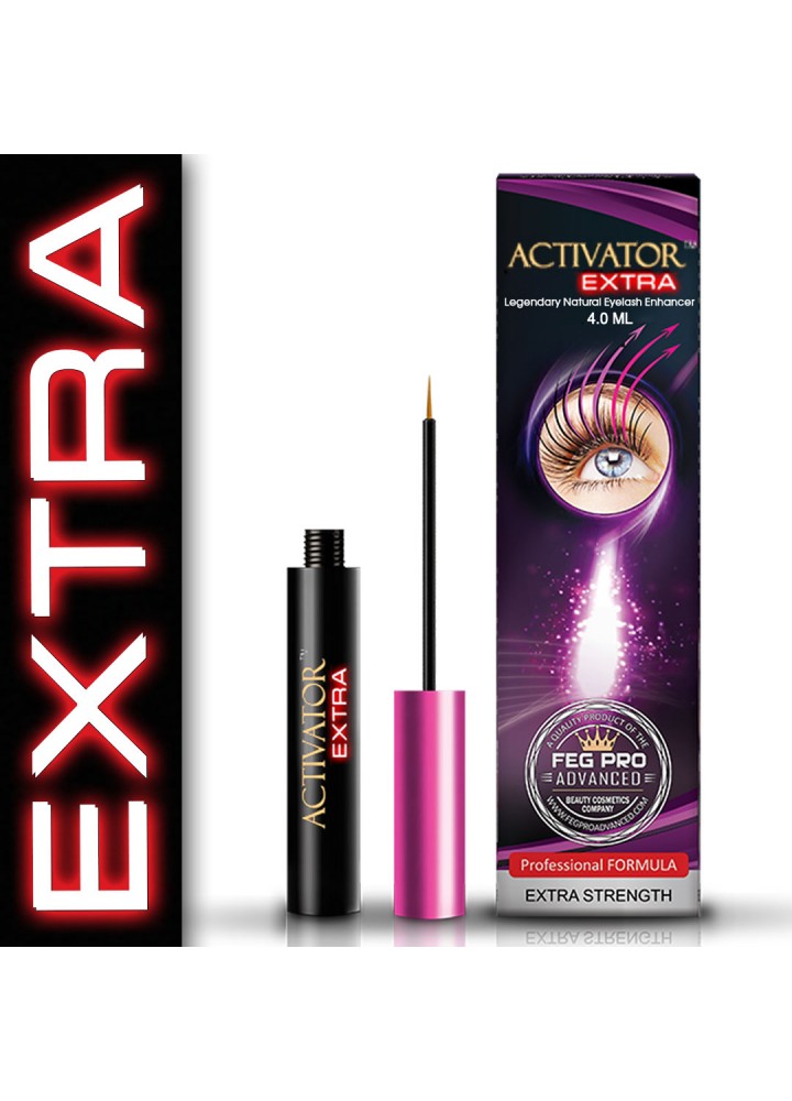Сироватка АКТИВАТОР ЕКСТРА 4мл для росту шикарних вій та брів (ACTIVATOR EXTRA)
