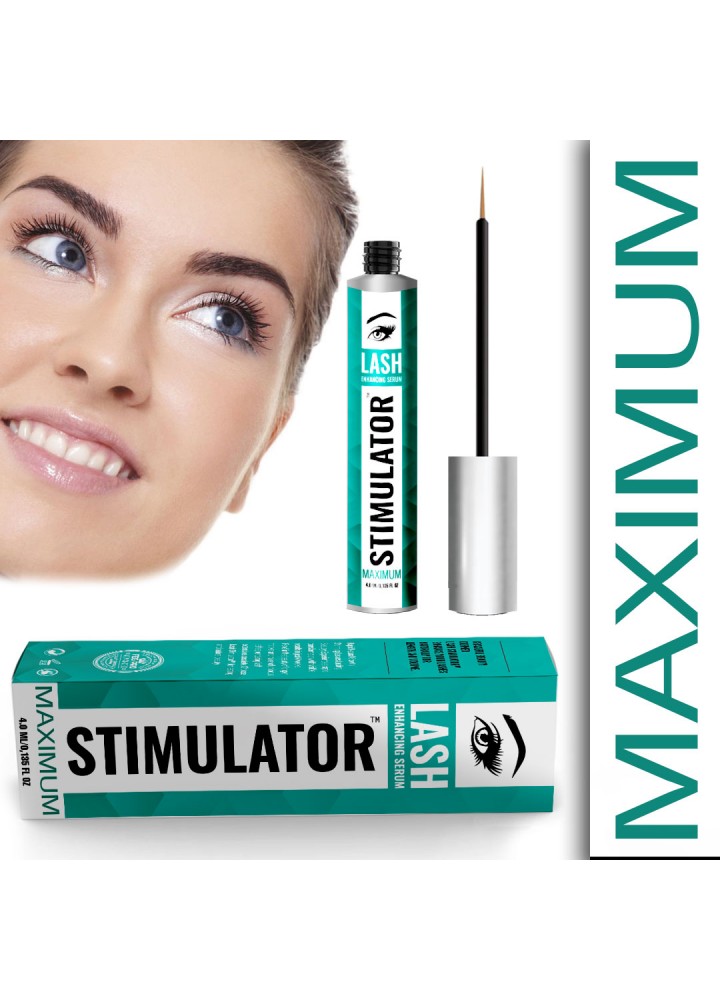 Потужна сироватка для стимуляції росту здорових і довгих вій Lash Stimulator MAXIMUM  4 мл