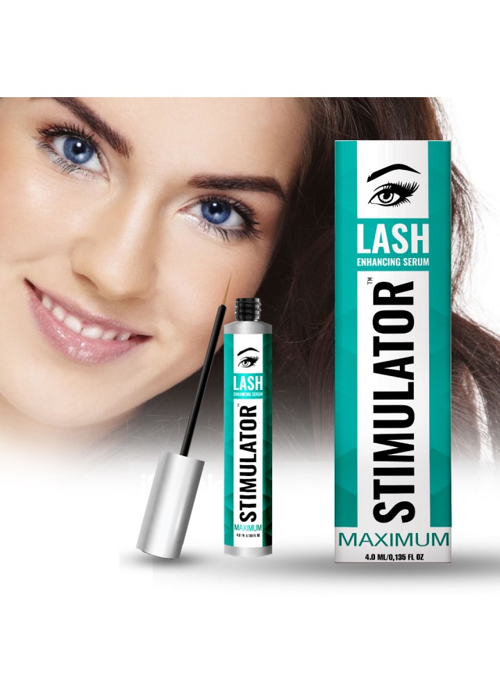 Потужна сироватка для стимуляції росту здорових і довгих вій Lash Stimulator MAXIMUM  4 мл
