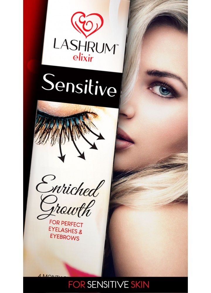 #Lashrum SENSITIVE Elixir - сироватка Еліксир для чутливих очей