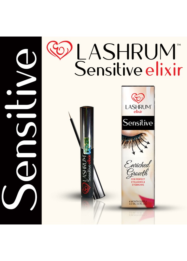 #Lashrum SENSITIVE Elixir - сироватка Еліксир для чутливих очей